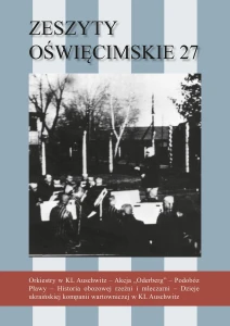 Zeszyty Oświęcimskie nr 27