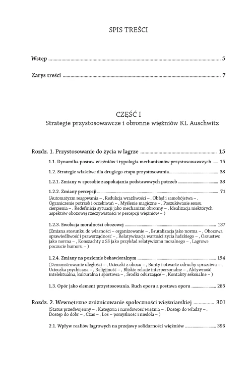 Kilka stron z książki