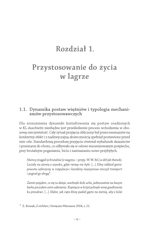 Kilka stron z książki
