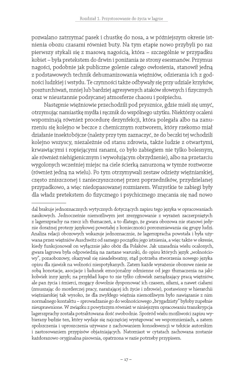 Kilka stron z książki