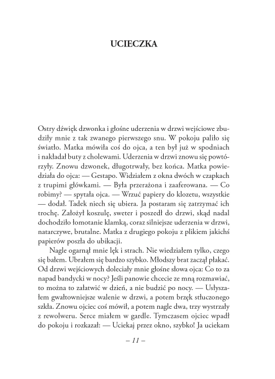 Kilka stron z książki