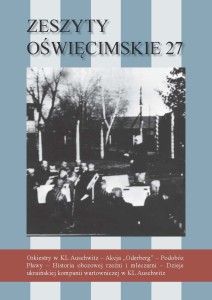 E-BOOK Zeszyty Oświęcimskie 27