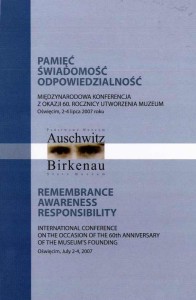 Pamięć - Świadomość - Odpowiedzialność. Remembrance-Awareness-Responsibility